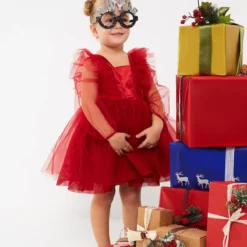 LC Waikiki Kleid - Rot - A-Linie Kinder Kleider 751613962 -Deutschland Lady Echt Verkaufs-Shop 2 org zoom 1324