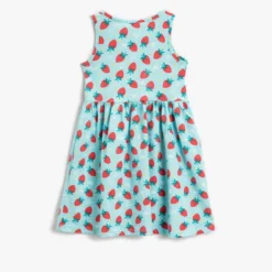 Koton Kleid - Türkis - Smock-Kleid Kinder Kleider 242096516 -Deutschland Lady Echt Verkaufs-Shop 2 org zoom 1327