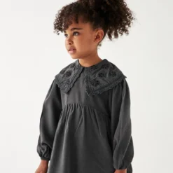 Tyess Kleid - Grau - Basic Kinder Kleider 345059556 -Deutschland Lady Echt Verkaufs-Shop 2 org zoom 1328
