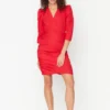 Trendyol Collection Kleid - Rot - Bodycon Damen Kleider 322562372 -Deutschland Lady Echt Verkaufs-Shop 2 org zoom 245