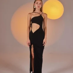 HOLLY LOLLY Kleid - Schwarz - Asymmetrisch Damen Kleider 333955228 -Deutschland Lady Echt Verkaufs-Shop 2 org zoom 283