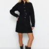 Trendyol Collection Kleid - Schwarz - Shift Damen Kleider 741182444