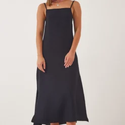 Happiness İstanbul Kleid - Schwarz - A-Linie Damen Kleider 321699275