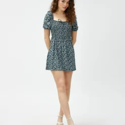 Koton Kleid - Schwarz - A-Linie Damen Kleider 679425326 -Deutschland Lady Echt Verkaufs-Shop 2 org zoom 308