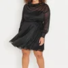 Trendyol Curve Große Größen In Kleid - Schwarz - Skater Damen Kleider 318858103 -Deutschland Lady Echt Verkaufs-Shop 2 org zoom 310