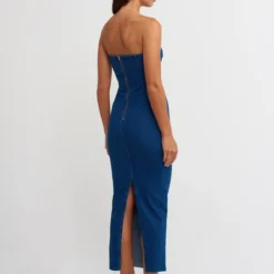 Dilvin Kleid - Dunkelblau - A-Linie Damen Kleider 745179463 -Deutschland Lady Echt Verkaufs-Shop 2 org zoom 323