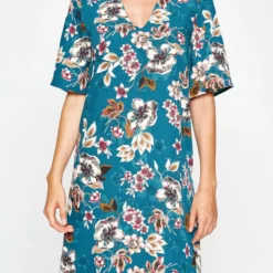 Koton Kleid - Grün - A-Linie -Deutschland Lady Echt Verkaufs-Shop 2 org zoom 334