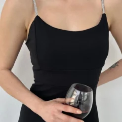 Modamorfo Kleid - Schwarz - Bodycon Damen Bekleidung 635007500 -Deutschland Lady Echt Verkaufs-Shop 2 org zoom 338