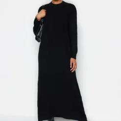 TRENDYOL MODEST Kleid - Schwarz - Shift Damen Kleider 660484879 -Deutschland Lady Echt Verkaufs-Shop 2 org zoom 358