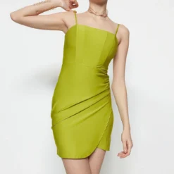 Trendyol Collection Kleid - Grün - Bodycon Damen Kleider 363091622 6 Trendyol Collection Kleid - Grün - Bodycon Damen Kleider 363091622 -Deutschland Lady Echt Verkaufs-Shop 2 org zoom 360