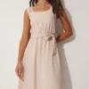Happiness İstanbul Kleid - Beige - A-Linie Damen Kleider 710801403 -Deutschland Lady Echt Verkaufs-Shop 2 org zoom 416