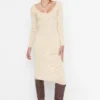 Trendyol Collection Kleid - Beige - Bodycon Damen Kleider 245118168