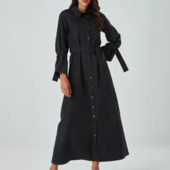 Mizalle Kleid - Schwarz - A-Linie Damen Kleider 347797613 -Deutschland Lady Echt Verkaufs-Shop 2 org zoom 468