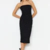Trendyol Collection Kleid - Schwarz - Bodycon Damen Kleider 486621294 -Deutschland Lady Echt Verkaufs-Shop 2 org zoom 469