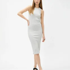 Koton Kleid - Grau - Wickelschnitt Damen Kleider 695648842 -Deutschland Lady Echt Verkaufs-Shop 2 org zoom 478