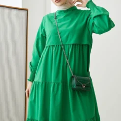 InStyle Kleid - Grün - A-Linie Damen Kleider 214883287 -Deutschland Lady Echt Verkaufs-Shop 2 org zoom 486