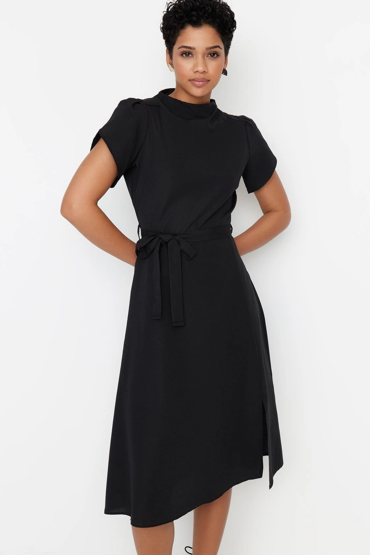 Chiccy Kleid - Schwarz - A-Linie Damen Kleider 356486563 3 Chiccy Kleid - Schwarz - A-Linie Damen Kleider 356486563