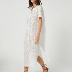 Koton Kleid - Weiß - A-Linie Damen Kleider 637166641 -Deutschland Lady Echt Verkaufs-Shop 2 org zoom 501