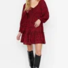 Trendyol Collection Kleid - Rot - Skater Damen Kleider 353671286
