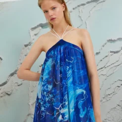 Koton Kleid - Dunkelblau - Basic Damen Kleider 323535320 -Deutschland Lady Echt Verkaufs-Shop 2 org zoom 539