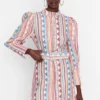 Trendyol Collection Kleid - Mehrfarbig - A-Linie Damen Kleider 143466620