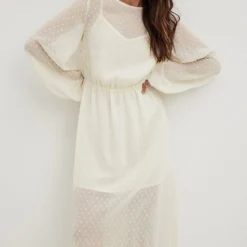 NA-KD Kleid - Beige - Basic -Deutschland Lady Echt Verkaufs-Shop 2 org zoom 561