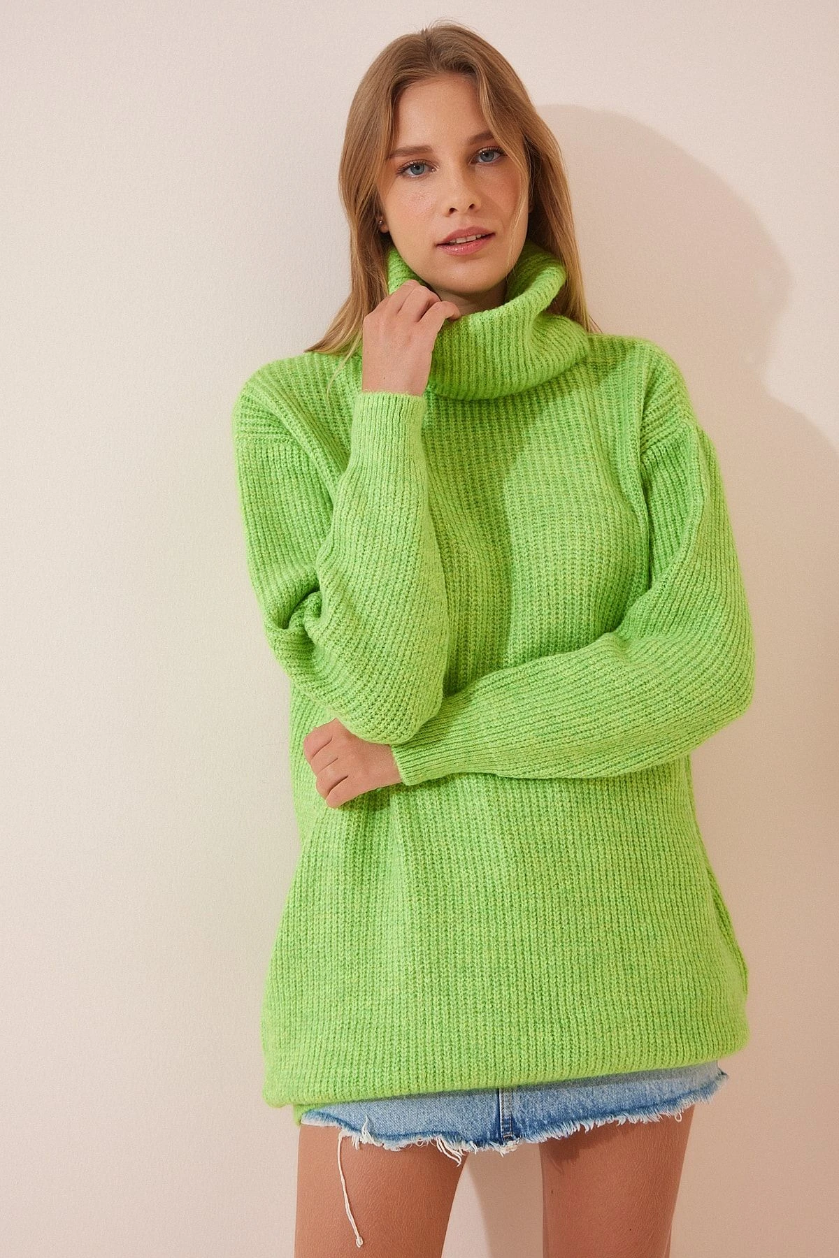 Happiness İstanbul Kleid - Dunkelblau - Strickkleid Damen Kleider 379183244 3 Happiness İstanbul Kleid - Dunkelblau - Strickkleid Damen Kleider 379183244