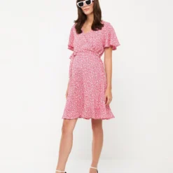 LC Waikiki Kleid - Rosa - A-Linie Damen Kleider 690680820 -Deutschland Lady Echt Verkaufs-Shop 2 org zoom 628