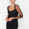 Trendyol Collection Kleid - Schwarz - Bodycon Damen Kleider 313092527