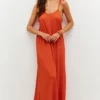 Cool & Sexy Kleid - Orange - A-Linie Damen Kleider 750030661 -Deutschland Lady Echt Verkaufs-Shop 2 org zoom 675