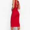 Trendyol Collection Kleid - Rot - Bodycon Damen Kleider 370420150
