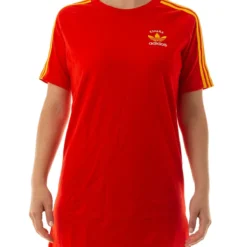 Adidas Kleid - Rot - Jerseykleid Damen Kleider 719810829