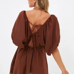 Trendyol Collection Kleid - Braun - Skater Damen Kleider 115619651 -Deutschland Lady Echt Verkaufs-Shop 2 org zoom 712