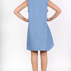 Chiccy Kleid - Blau - A-Linie Damen Kleider 655338648 -Deutschland Lady Echt Verkaufs-Shop 2 org zoom 718