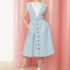 Trendyol Collection Kleid - Blau - Gilet