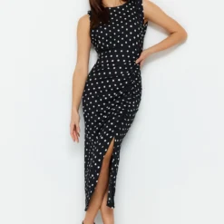 Trendyol Collection Kleid - Schwarz - Bodycon Damen Kleider 659945147 -Deutschland Lady Echt Verkaufs-Shop 2 org zoom 770