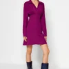Trendyol Collection Kleid - Lila - A-Linie Damen Kleider 739205311