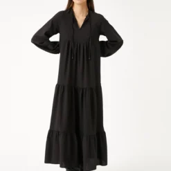 Koton Kleid - Schwarz - A-Linie Damen Kleider 377610163 -Deutschland Lady Echt Verkaufs-Shop 2 org zoom 866