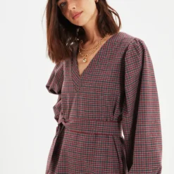 Trendyol Collection Kleid - Mehrfarbig - A-Linie Damen Kleider 134396319 -Deutschland Lady Echt Verkaufs-Shop 2 org zoom 87