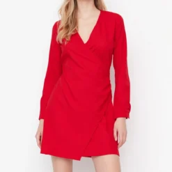 Trendyol Collection Kleid - Rot - A-Linie Damen Kleider 304065996 -Deutschland Lady Echt Verkaufs-Shop 2 org zoom 877