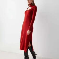 Ipekyol İpekyol Kleid - Orange - A-Linie Damen Kleider 375996770 -Deutschland Lady Echt Verkaufs-Shop 2 org zoom 889