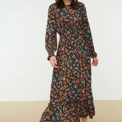 TRENDYOL MODEST Kleid - Schwarz - Skater -Deutschland Lady Echt Verkaufs-Shop 2 org zoom 892