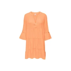 Only Kleid - Orange - Basic -Deutschland Lady Echt Verkaufs-Shop 2 org zoom 963