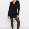 Trendyol Collection Kleid - Schwarz - Bodycon Damen Kleider 731588736 -Deutschland Lady Echt Verkaufs-Shop 2 org zoom 982