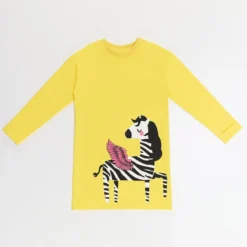 Mushi Kleid - Gelb - Basic Kinder Kleider 337289883 -Deutschland Lady Echt Verkaufs-Shop 3 org zoom 1001