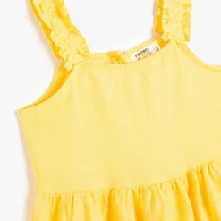 Koton Kleid - Gelb - A-Linie Kinder Kleider 694954887 -Deutschland Lady Echt Verkaufs-Shop 3 org zoom 1012