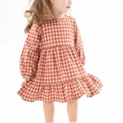 Defacto Kleid - Orange - A-Linie Kinder Kleider 332365391 -Deutschland Lady Echt Verkaufs-Shop 3 org zoom 1024