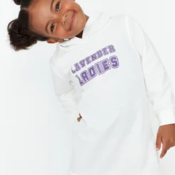 TRENDYOLKIDS Kleid - Ecru - A-Linie Kinder Kleider 289032757 -Deutschland Lady Echt Verkaufs-Shop 3 org zoom 1036