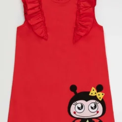 Denokids Kleid - Rot - Basic -Deutschland Lady Echt Verkaufs-Shop 3 org zoom 1050