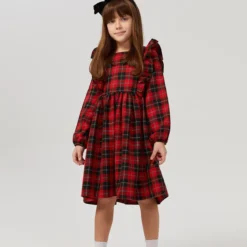 LC Waikiki Kleid - Rot - A-Linie Kinder Kleider 748919903 -Deutschland Lady Echt Verkaufs-Shop 3 org zoom 1051